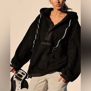 Free People Movement Fuzzy Was She Fleece Pullover